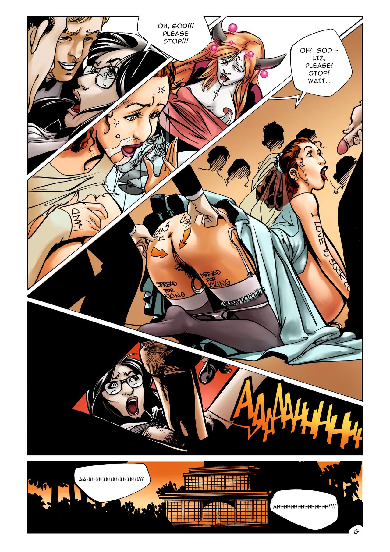 Witch Wedding page 8 full