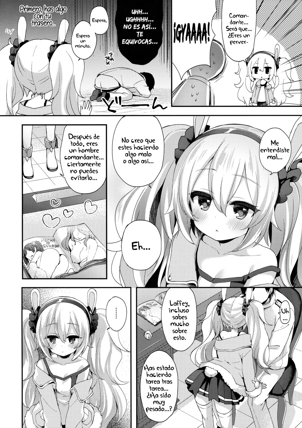 Shikikan, Laffey to… suru? | Comandante, ¿Quieres...Hacerlo conmigo? page 5 full