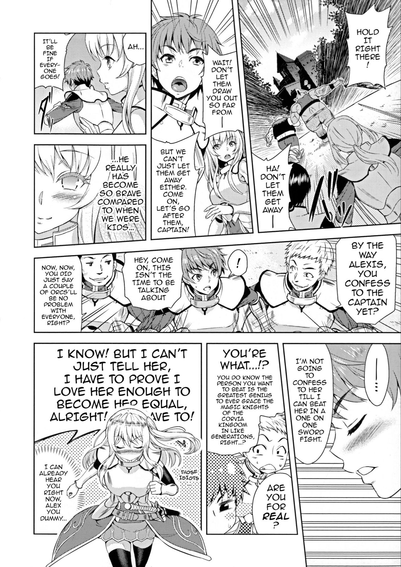 ERONA Orc no Inmon ni Okasareta Onna Kishi no Matsuro | Erona ~The Fall of a Beautiful Knight Cursed with the Lewd Mark of an Orc~ Ch. 1-3 page 7 full