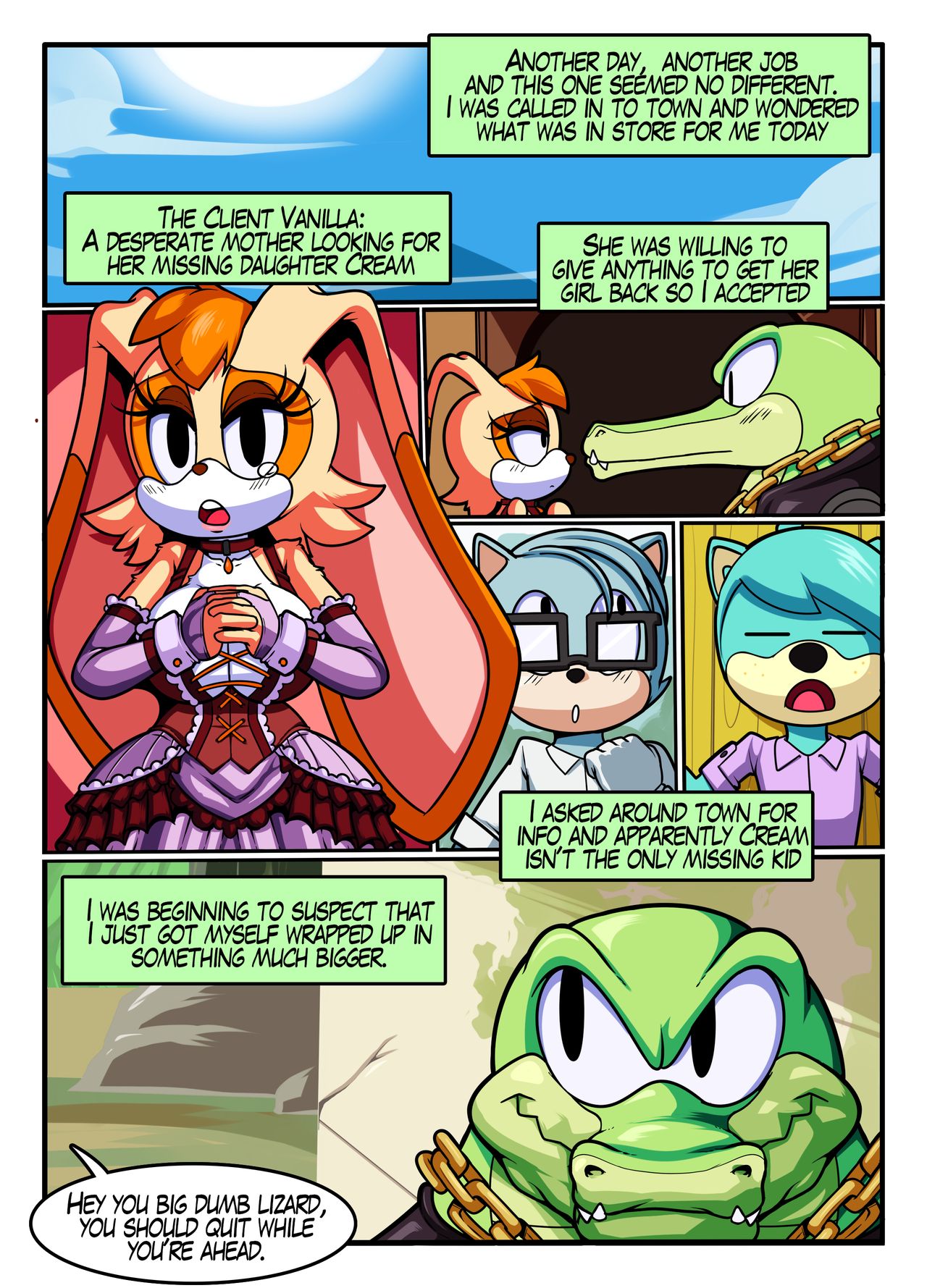 Chaotix Boom page 1 full