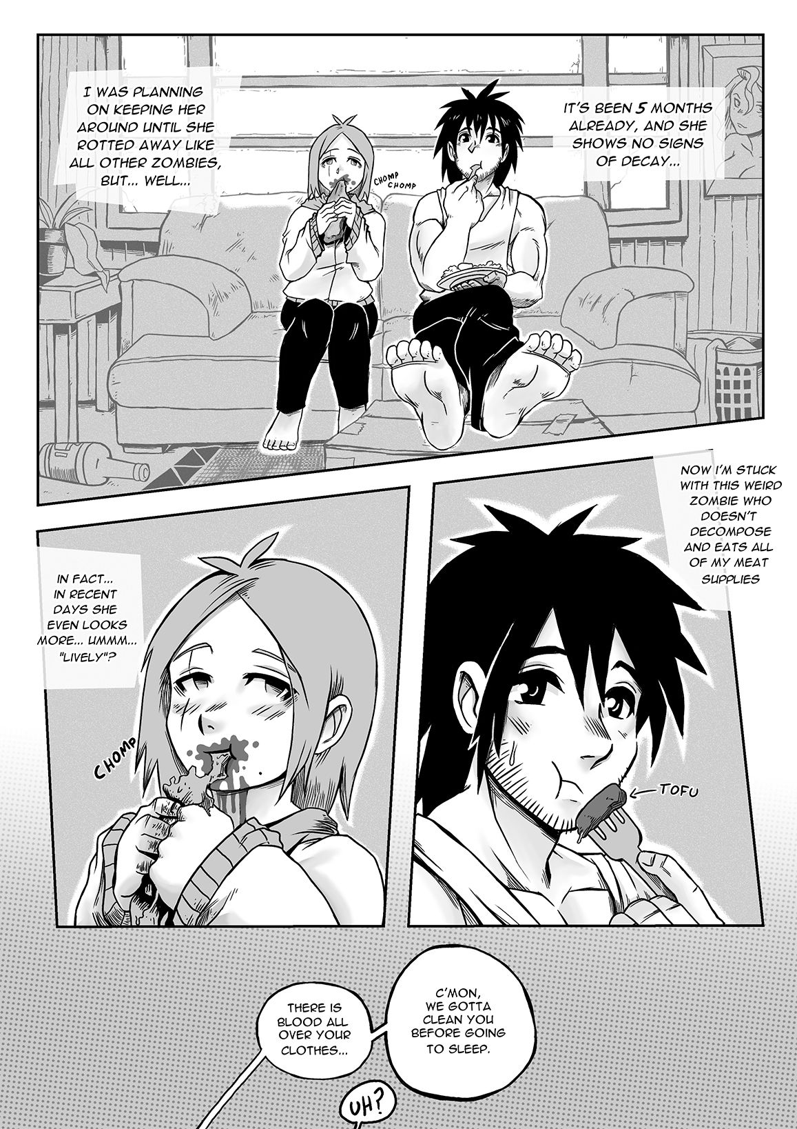 A Zombie Fell for Me? page 5 full