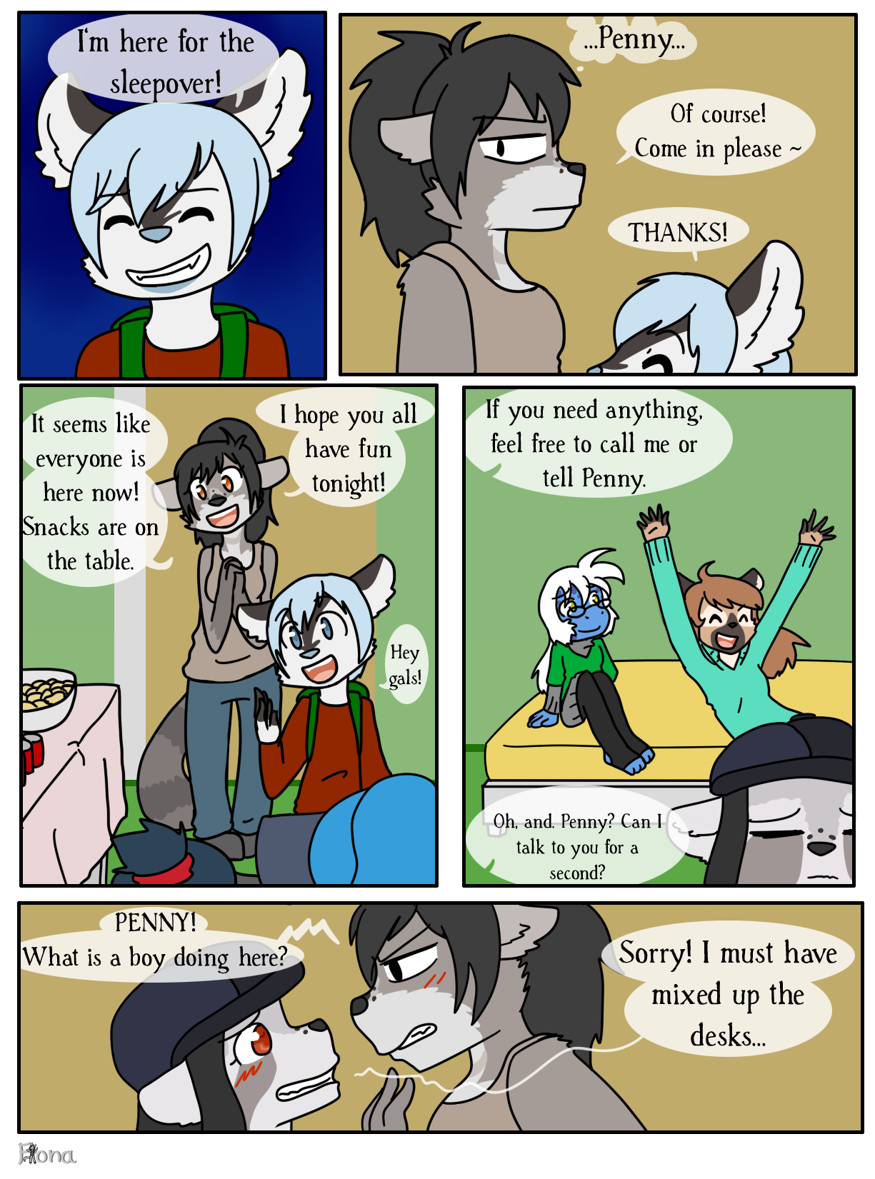 Sleepover page 3 full