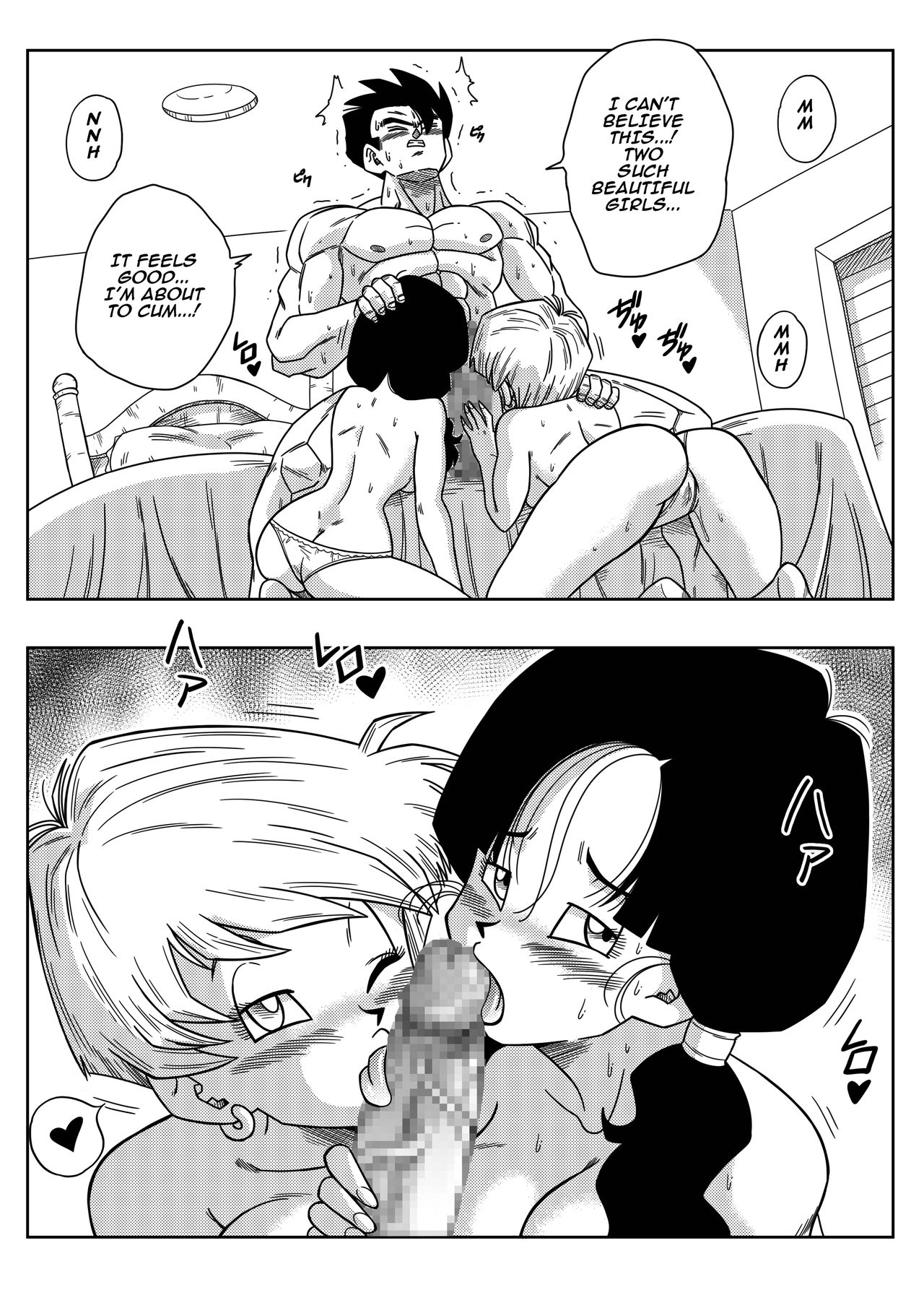 LOVE TRIANGLE Z PART 2 - Takusan Ecchi Shichaou! | LOVE TRIANGLE Z PART 2 - Let's Have Lots of Sex! page 9 full