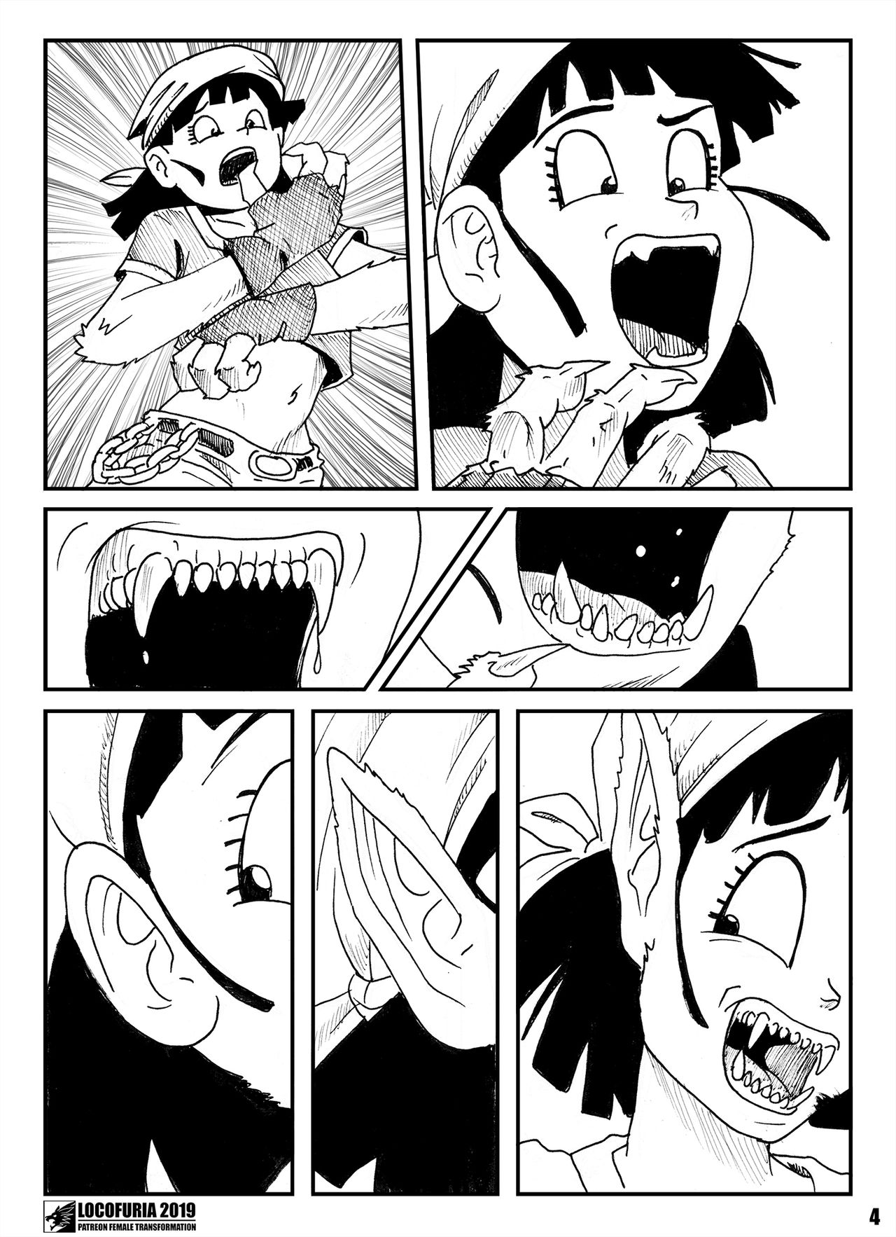 Pan vs. The Werewolf - Pan's Lunar Battle page 5 full