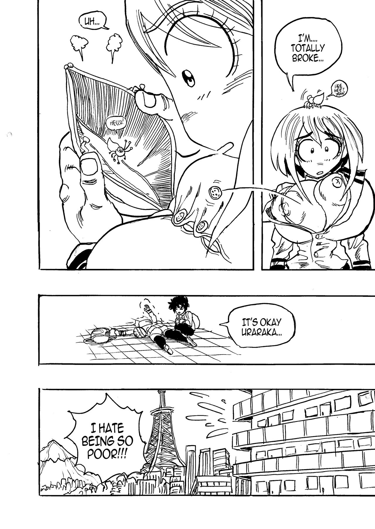 Uraraka's Shyururu page 4 full