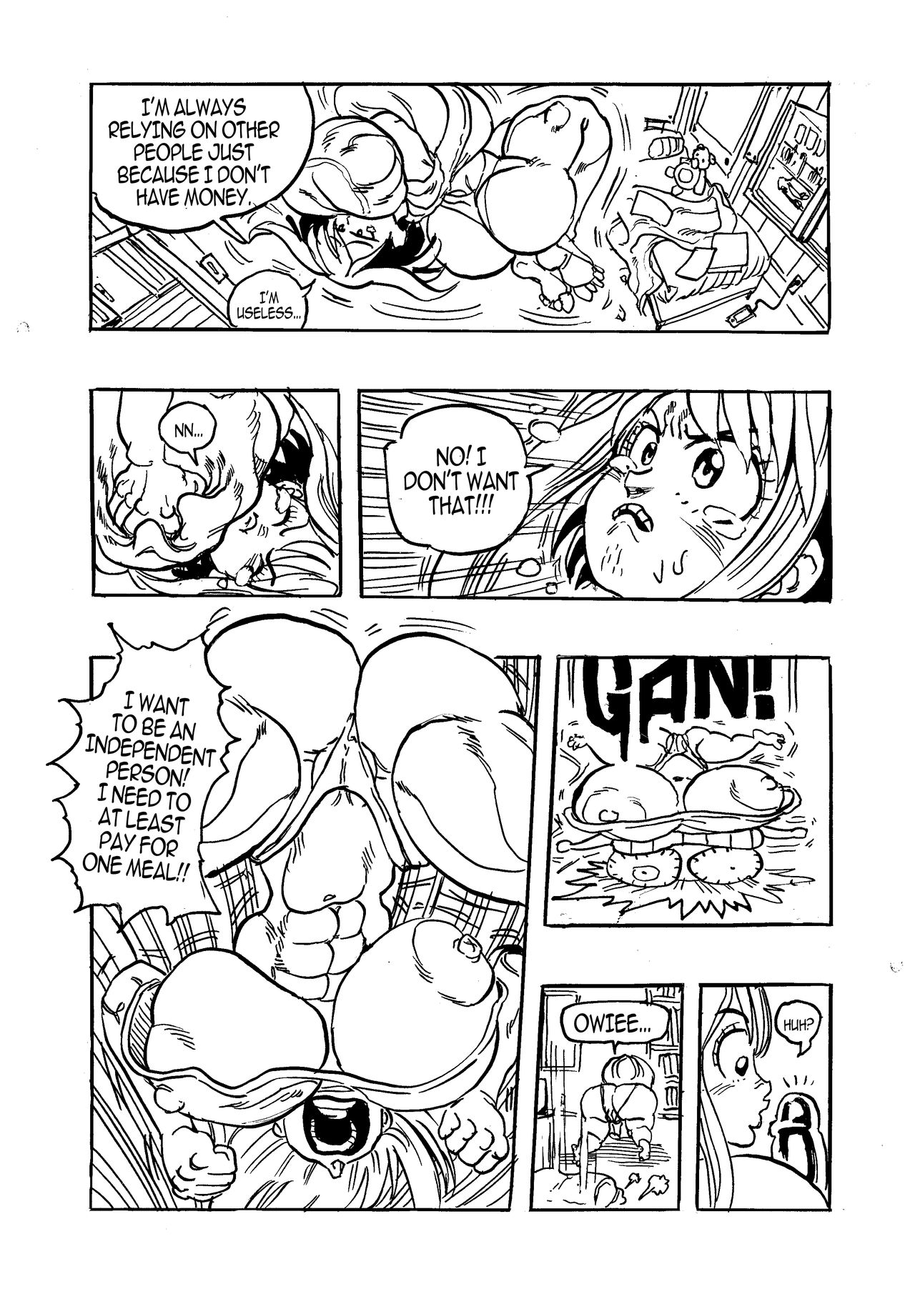 Uraraka's Shyururu page 5 full