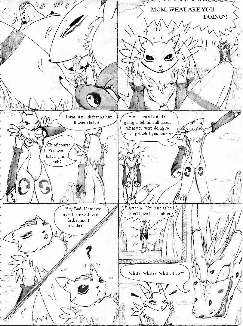 Digimon - Guilmon's Violation page 9 full