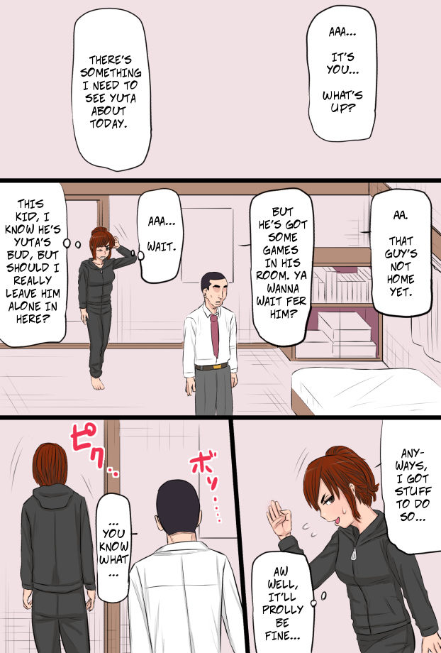 Kenka Saikyou Datta Ore no Kaachan ga Matsunaga no Chinpo ni Kanzen Haiboku Shita Hanashi - My Bad-Ass Mom Was Pwned By Matsunaga's Big Dick 1 page 10 full