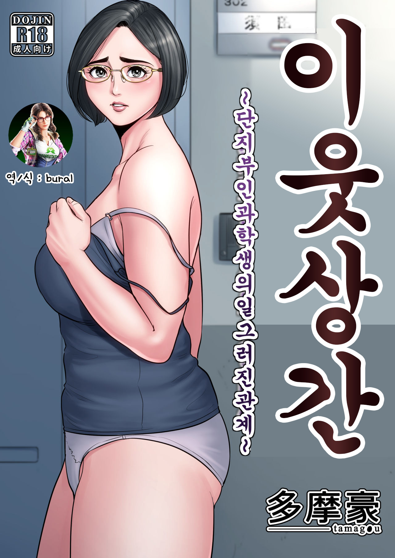 Rinjin Soukan ~Danchi Tsuma to Danshi Gakusei no Ibitsuna Kankei~ | 이웃상간 ~단지부인과 학생의 일그러진 관계~ page 1 full