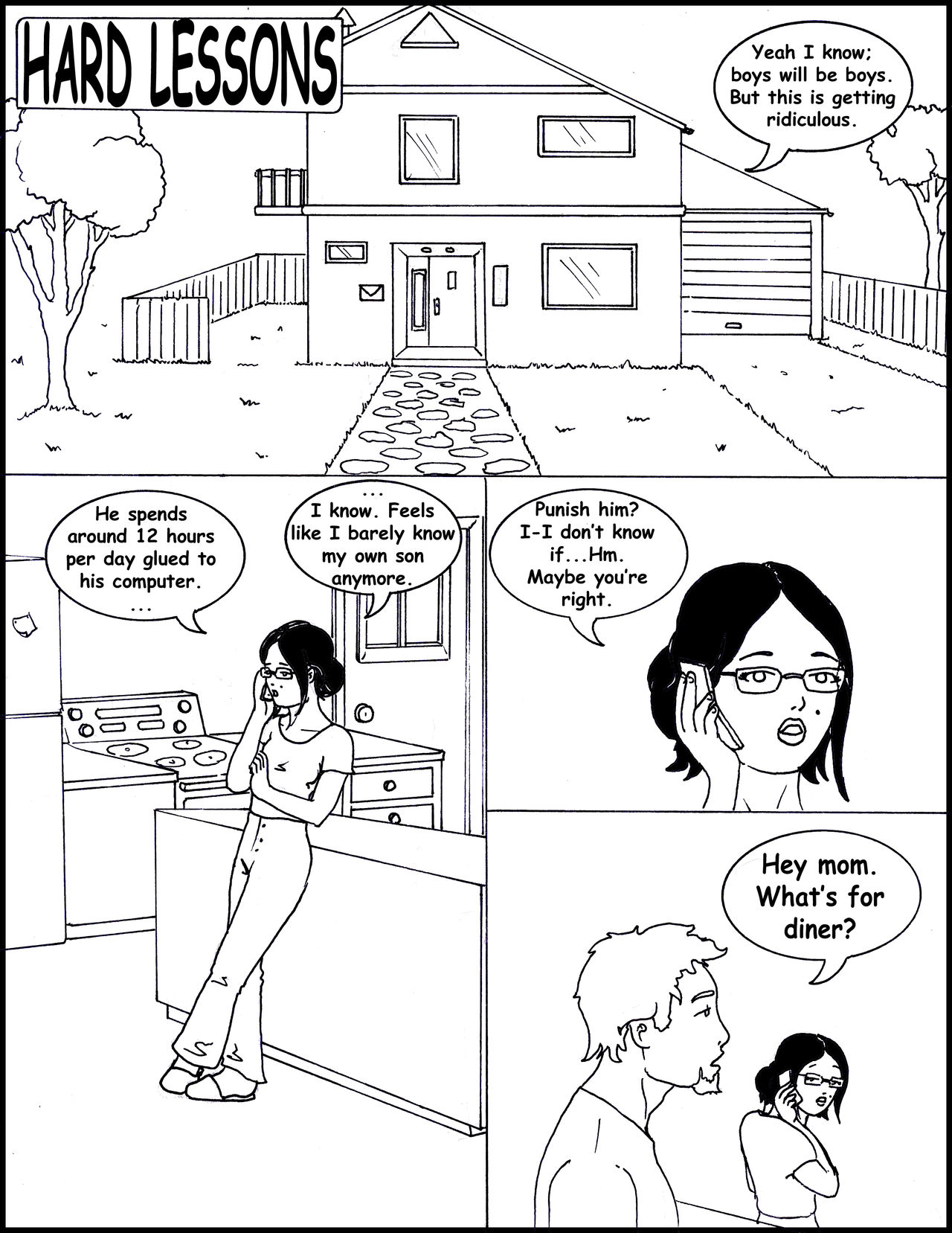 Hard Lessons page 1 full