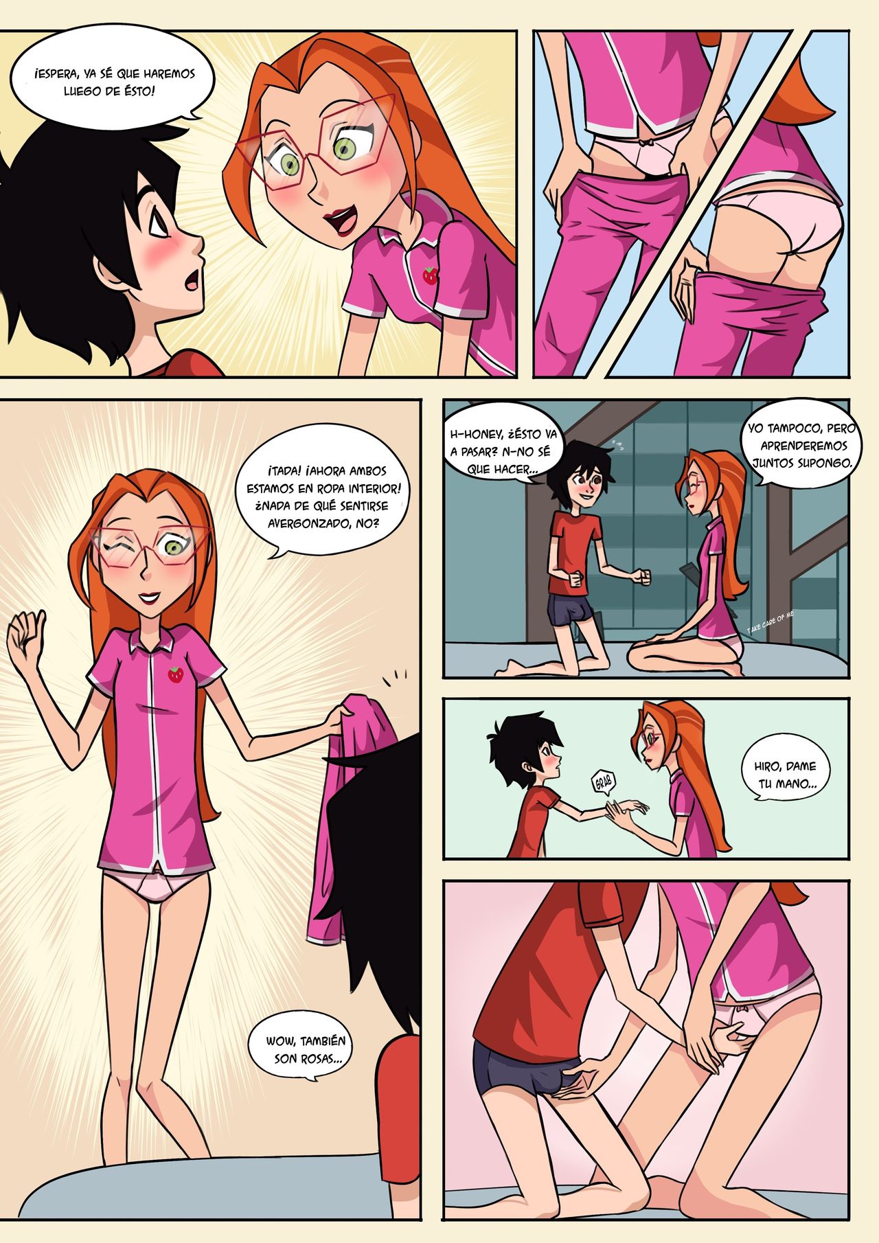 Hiro+Honey Lovey Dovey Book page 10 full