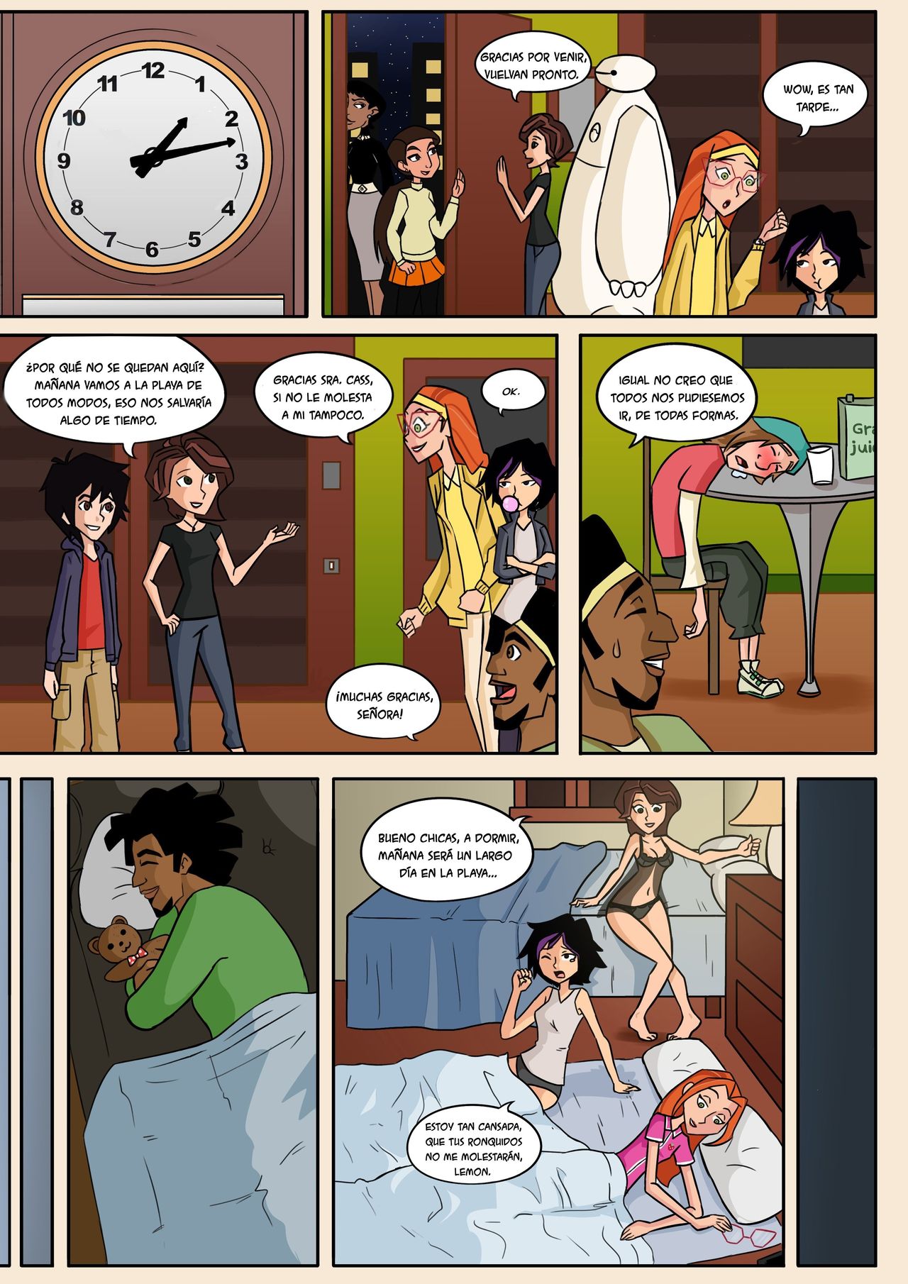 Hiro+Honey Lovey Dovey Book page 5 full