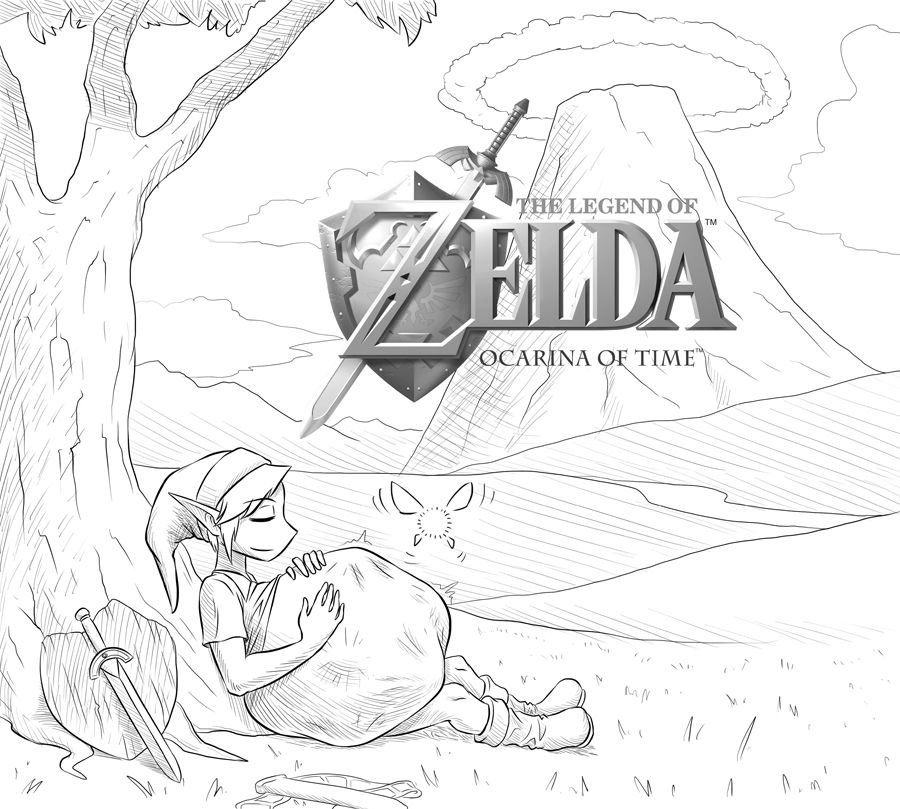 Ocarina of Vore Ch. 1-6 page 1 full