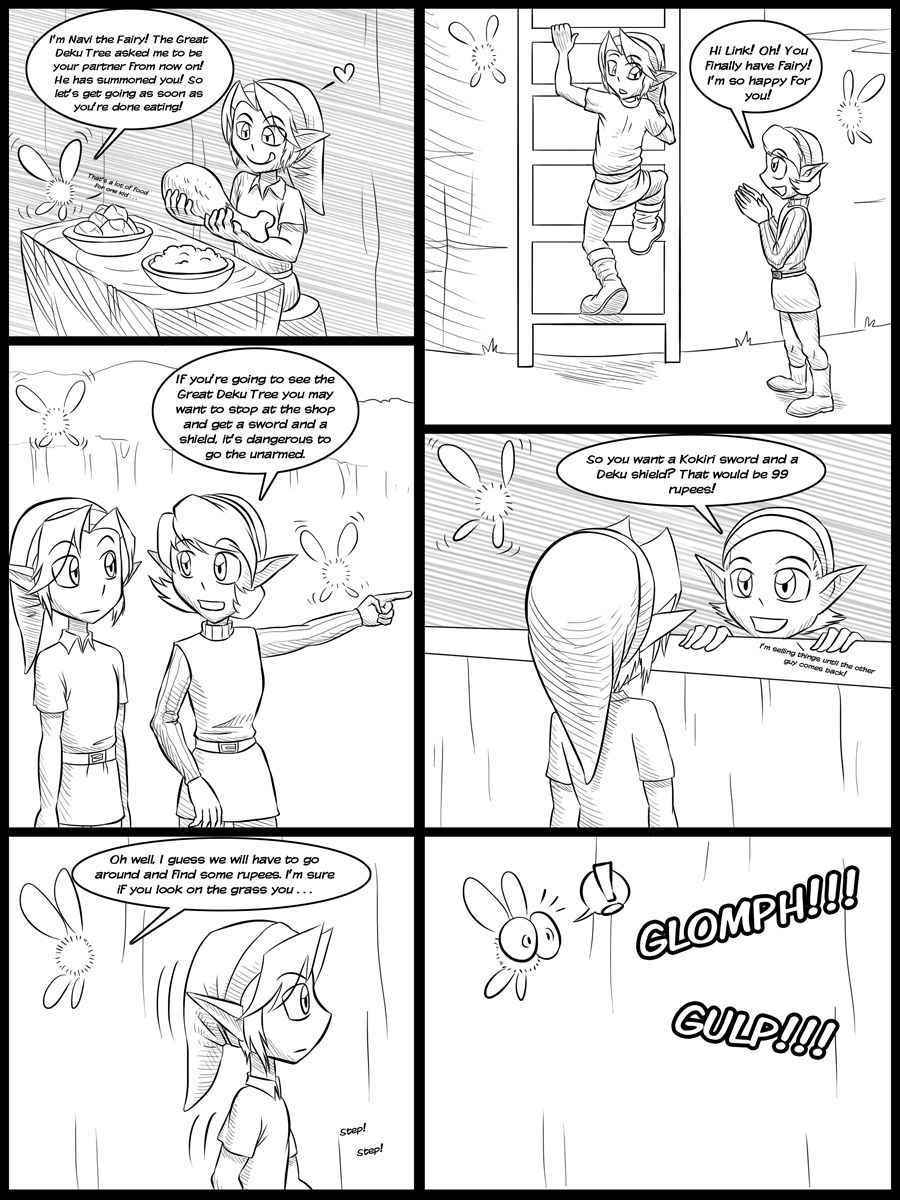 Ocarina of Vore Ch. 1-6 page 5 full