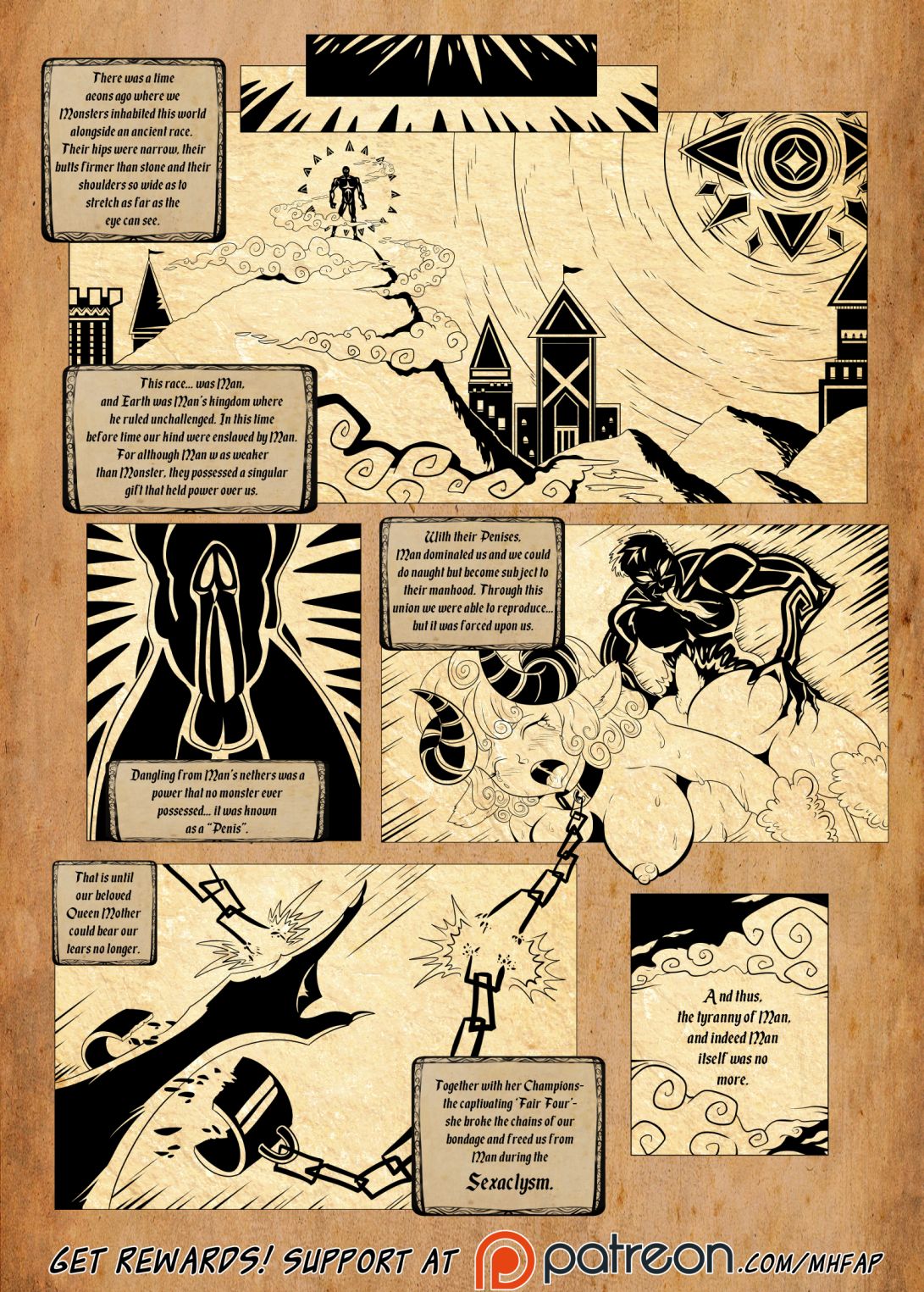 Monster Harem Feverish Absolute Passion! Ch. 1-3 page 2 full