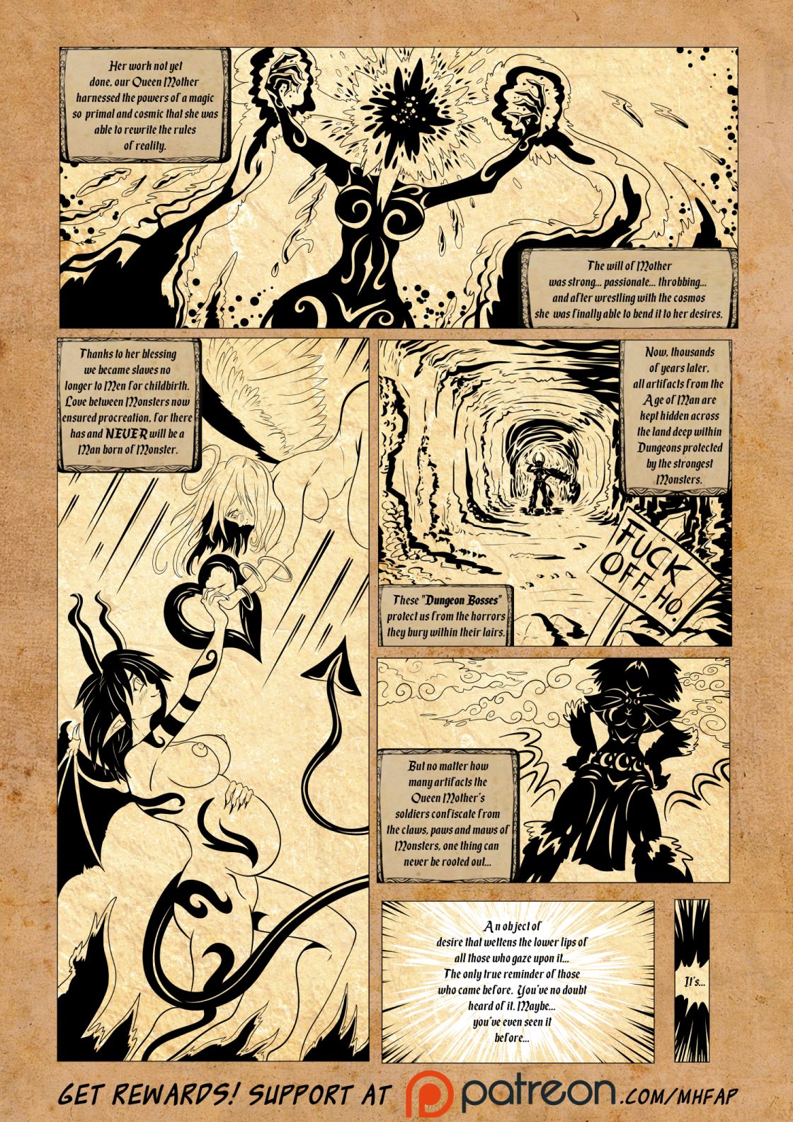 Monster Harem Feverish Absolute Passion! Ch. 1-3 page 3 full