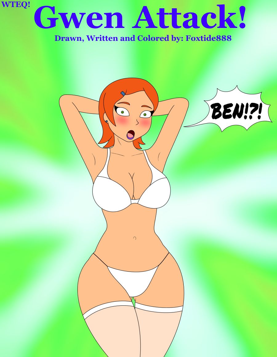 Gwen Attack  Original and White Lingerie Versions page 5 full