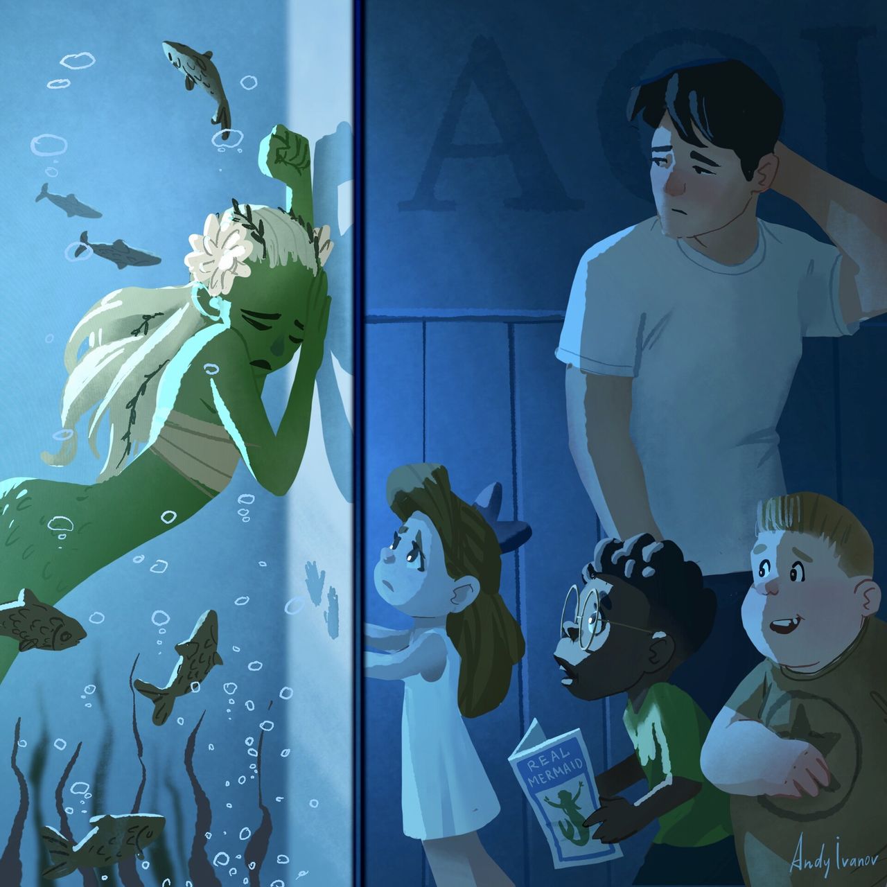 May - The Mermaid of Lily Lake page 8 full