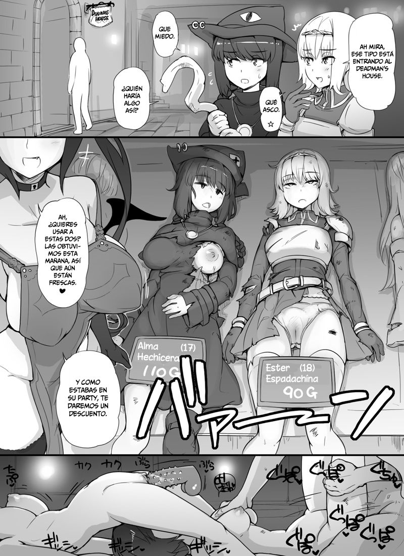 Sentou Funou ni natta Boukensha Senmon Fuuzoku ~Deadman's House~ | Burdel Especializado en Aventureras Incapacitadas ~Deadman's House~ page 6 full