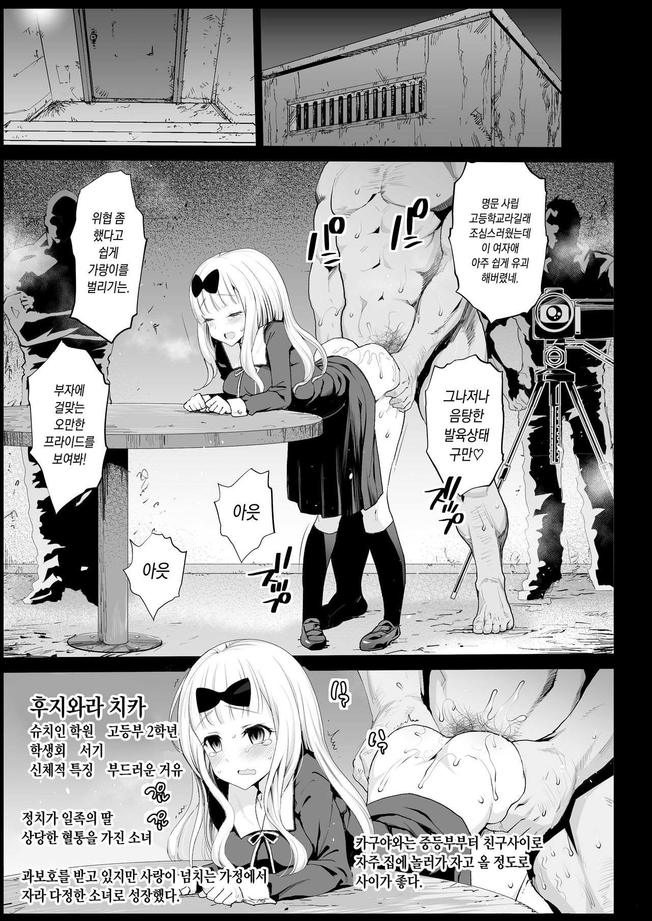 Shinomiya Kaguya o Goukan Shitai | 시노미야 카구야를 강간하고 싶어 page 4 full