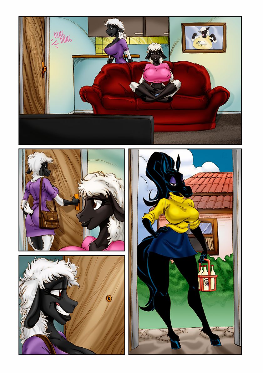 Molly and Marina - The Babysitter page 2 full