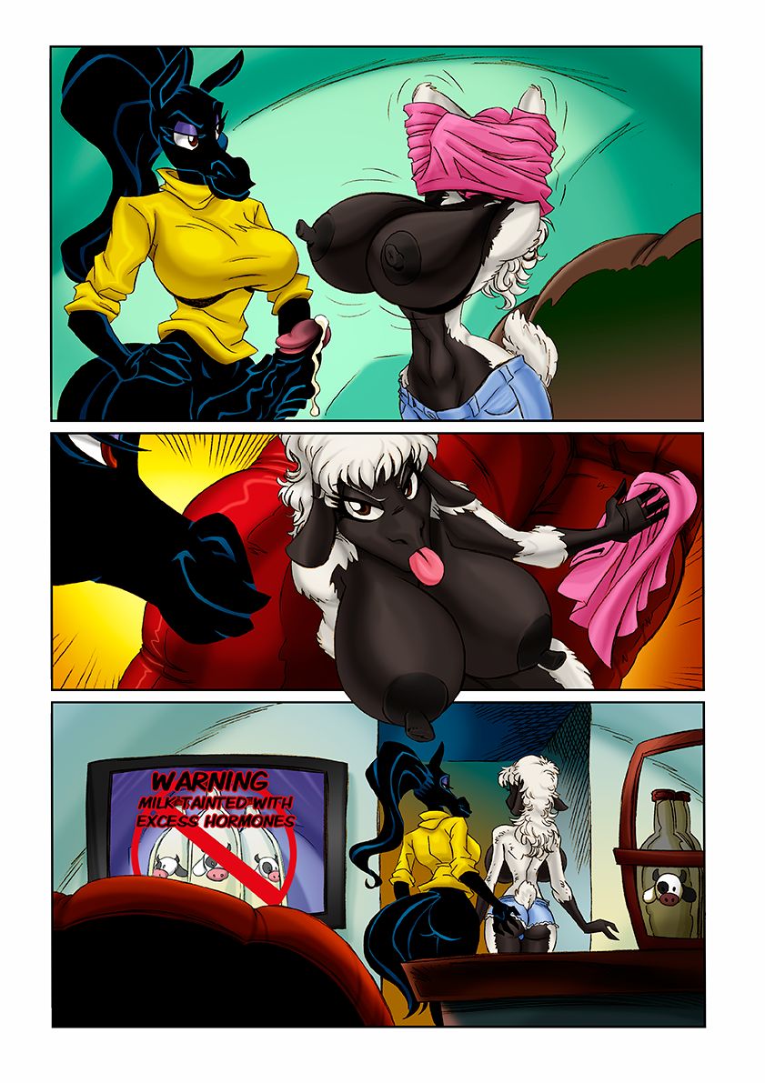 Molly and Marina - The Babysitter page 5 full
