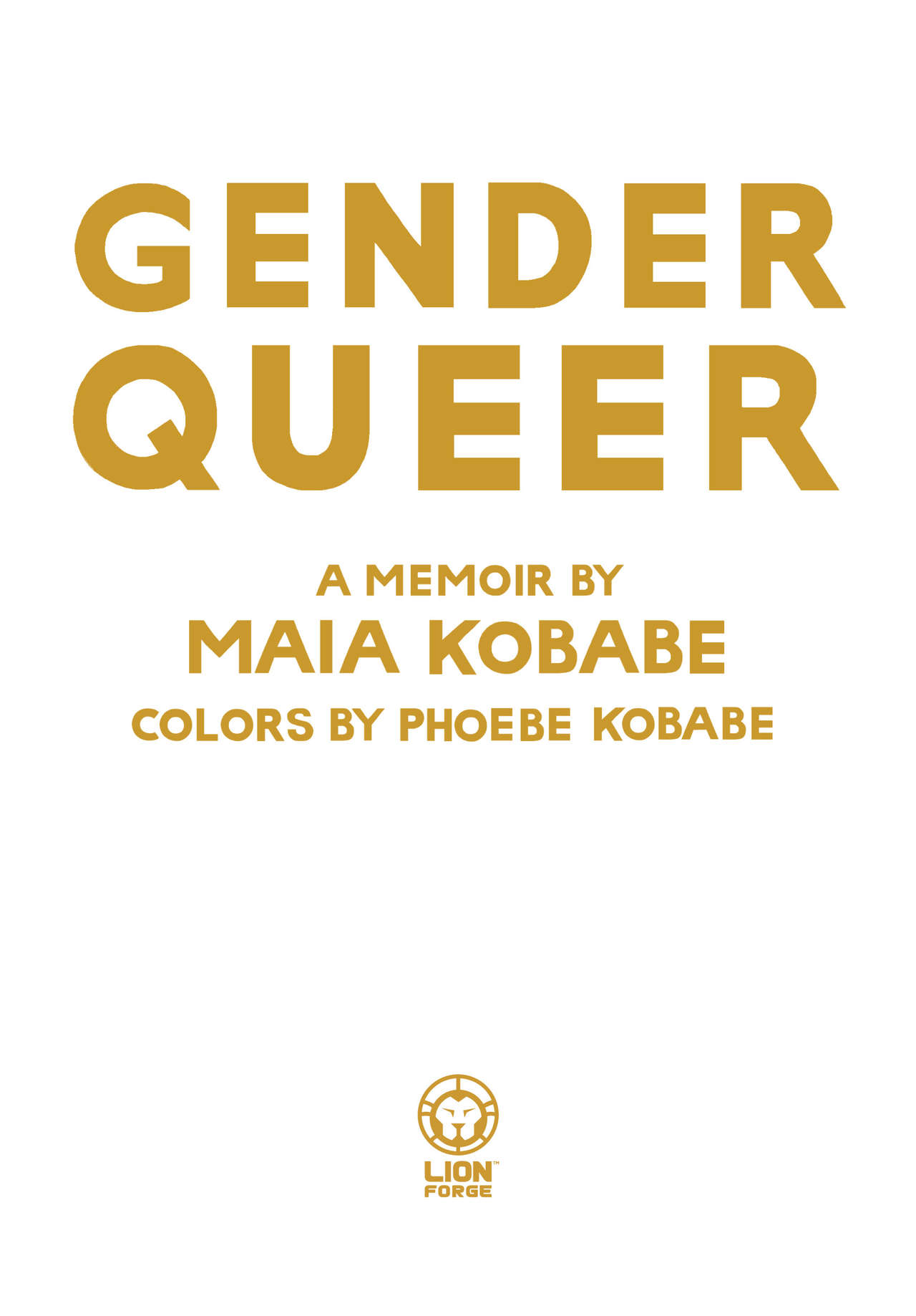 Gender Queer - A Memoir page 3 full