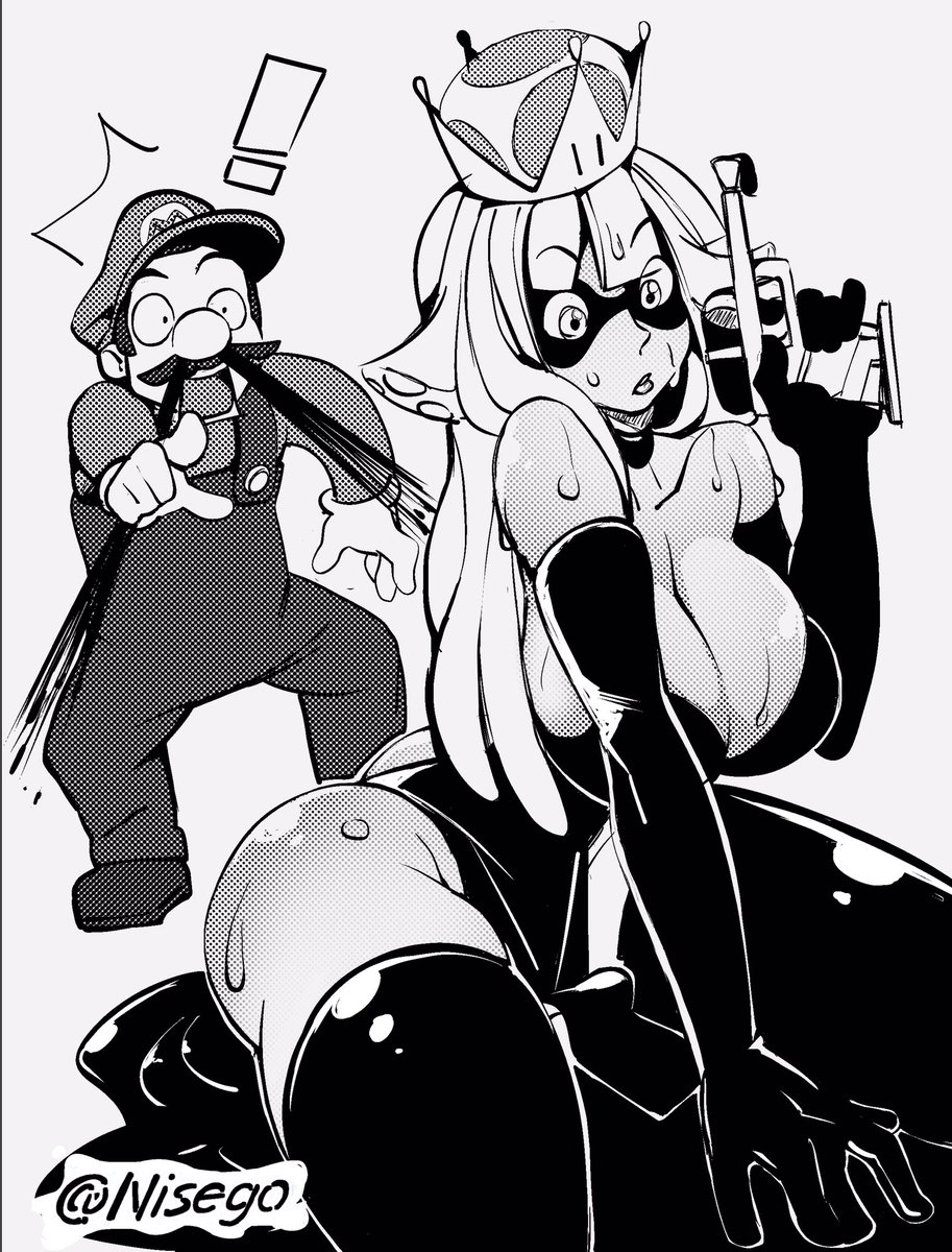 Super Mario Inktober page 10 full
