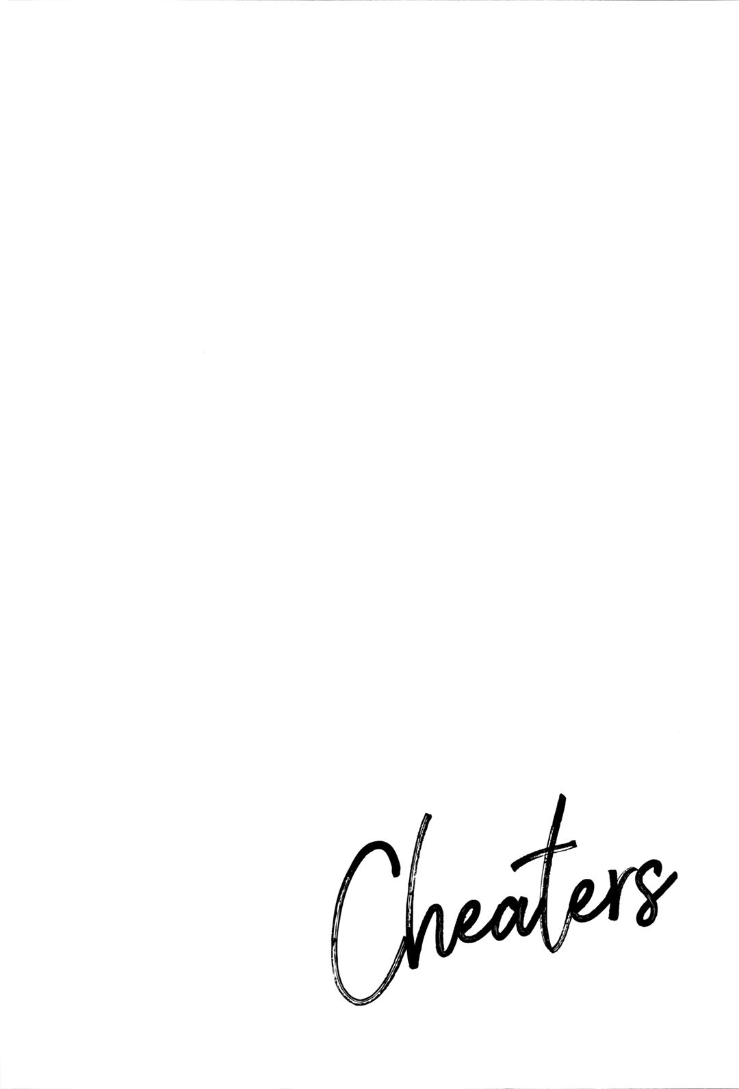 Cheaters page 3 full