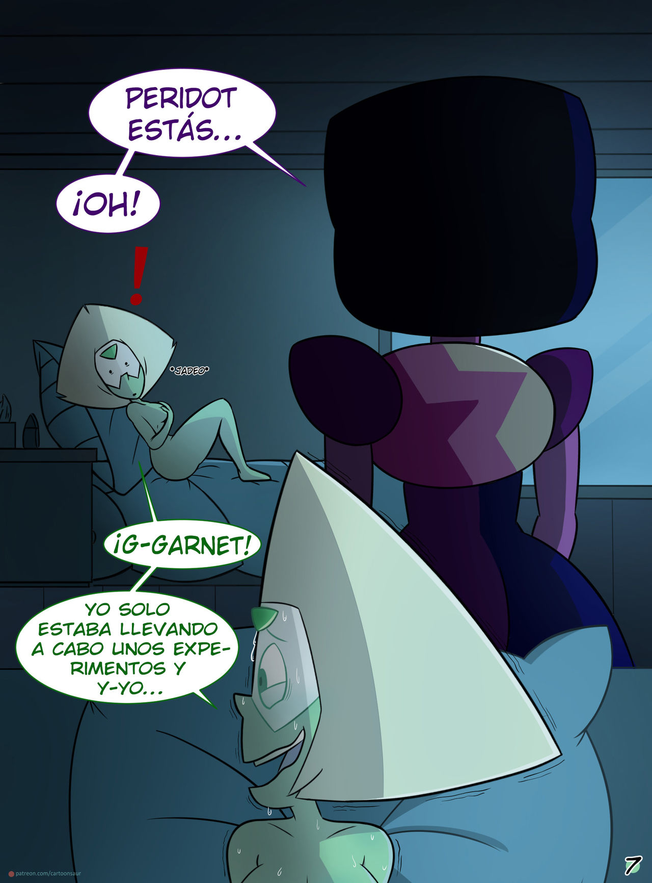 Los 'Experimentos' De Peridot page 8 full