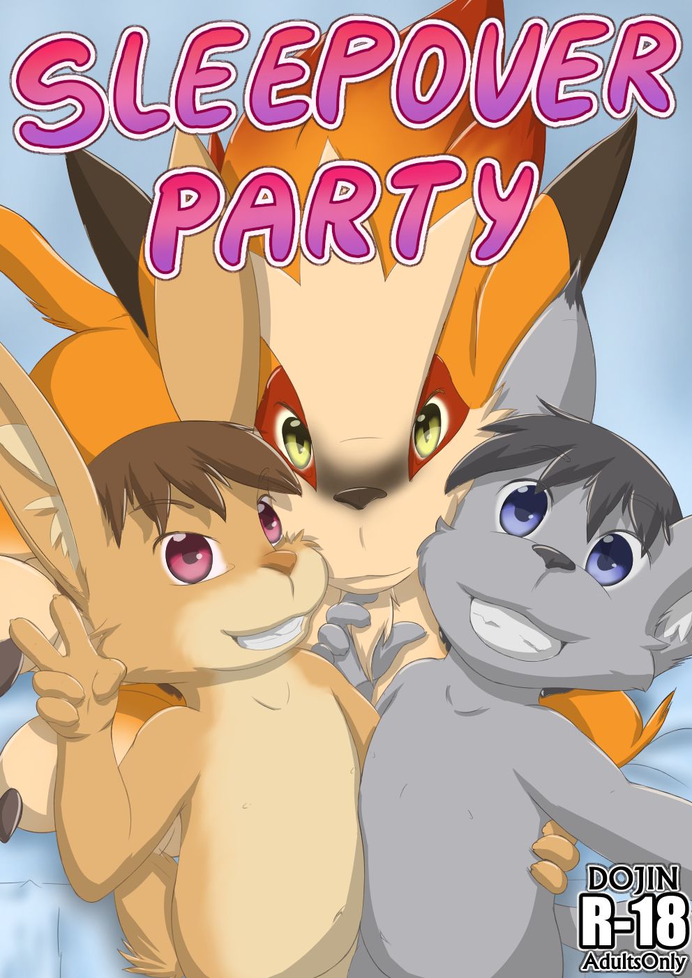 Hitsunekun - Sleepover Party page 1 full