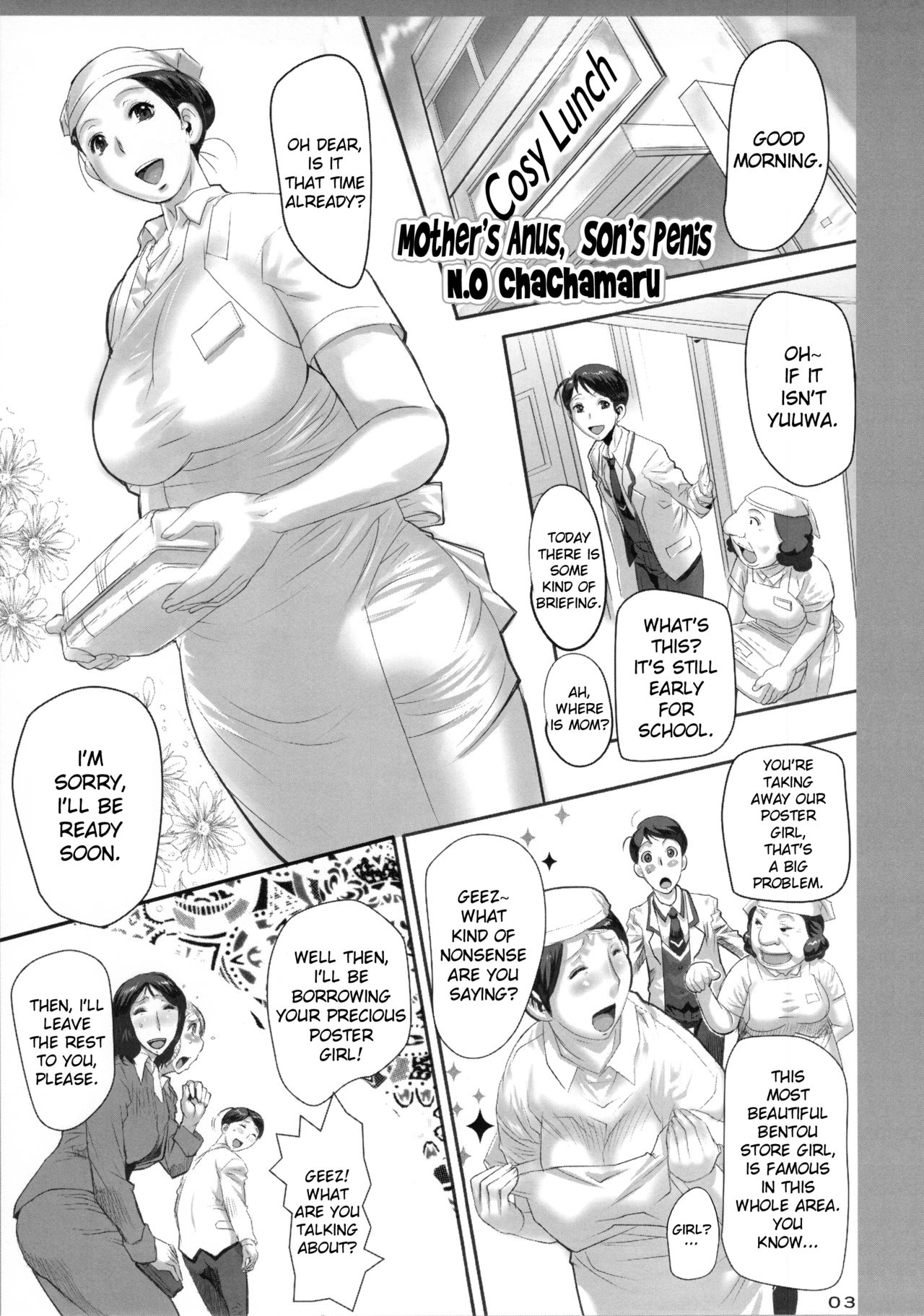 Mother Anal Comics - Bokou no Kousoku | Mother's Anus, Son's Penis - Page 2 - IMHentai