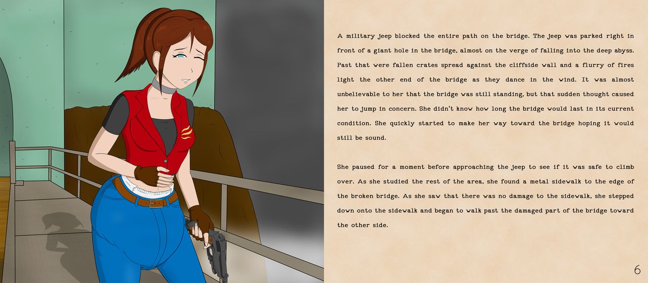 Claire Redfield page 6 full