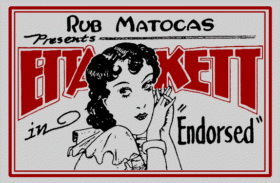 Etta Kett in "Endorsed" page 1 full