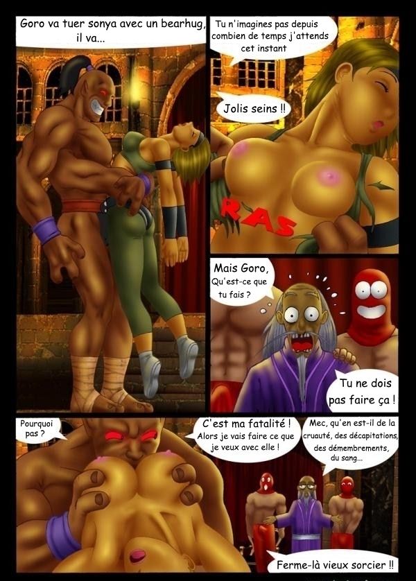Goro Vs Sonya page 4 full