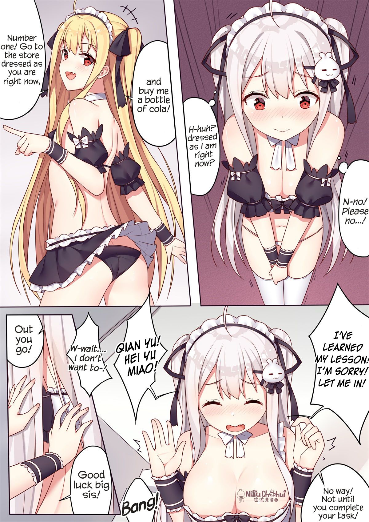 Girls and the King's Tea Party page 8 full