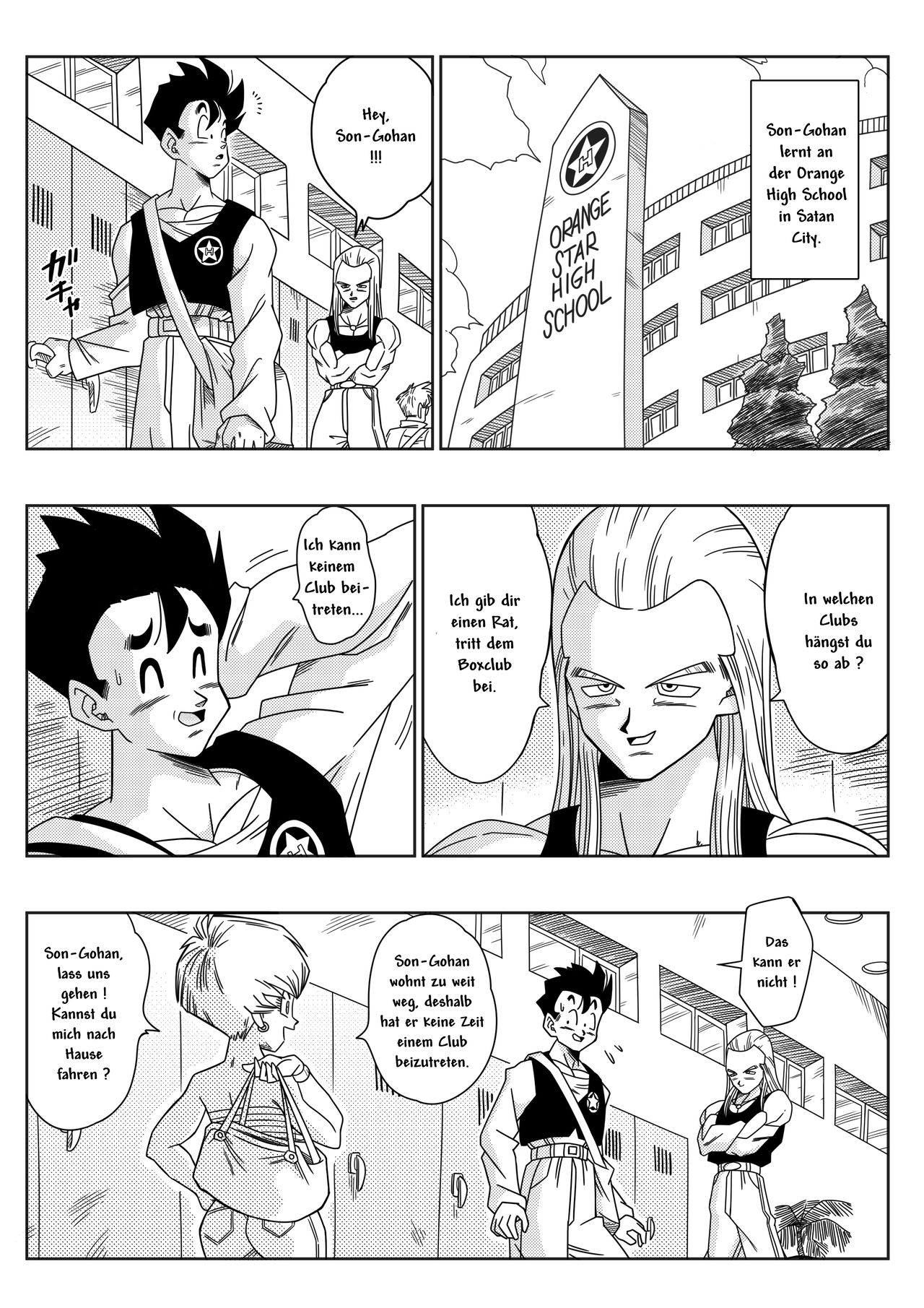 LOVE TRIANGLE Z - Gohan, Erasa to Deau page 3 full