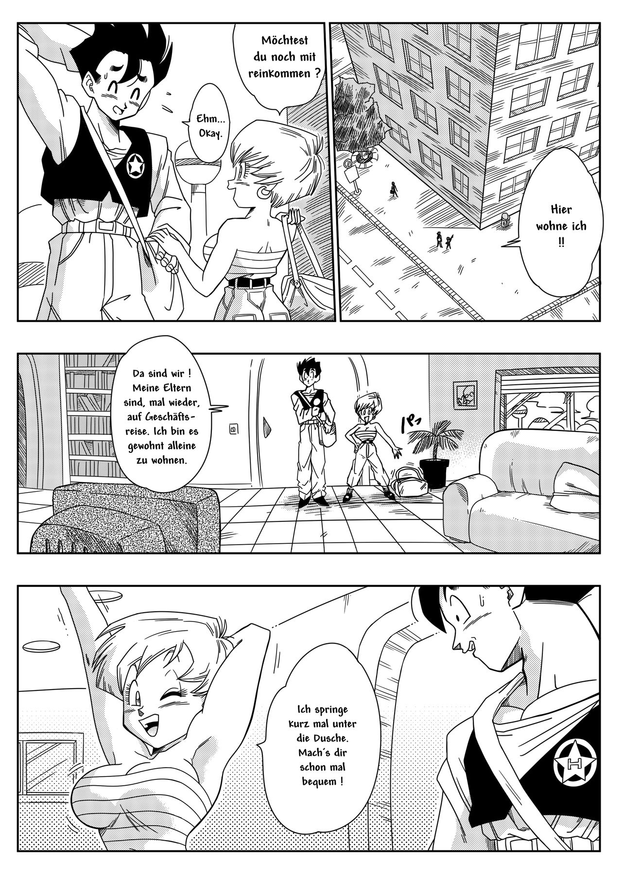 LOVE TRIANGLE Z - Gohan, Erasa to Deau page 5 full
