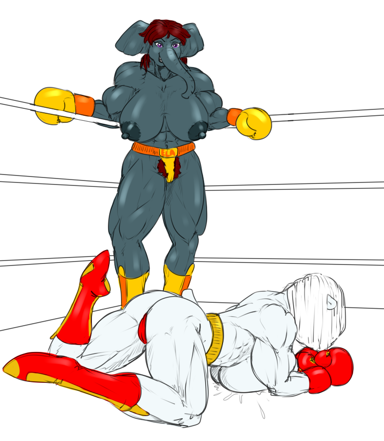 Ela Shah vs Masha Nikolaeva for The Asia Tits-Boxing Championship page 5 full