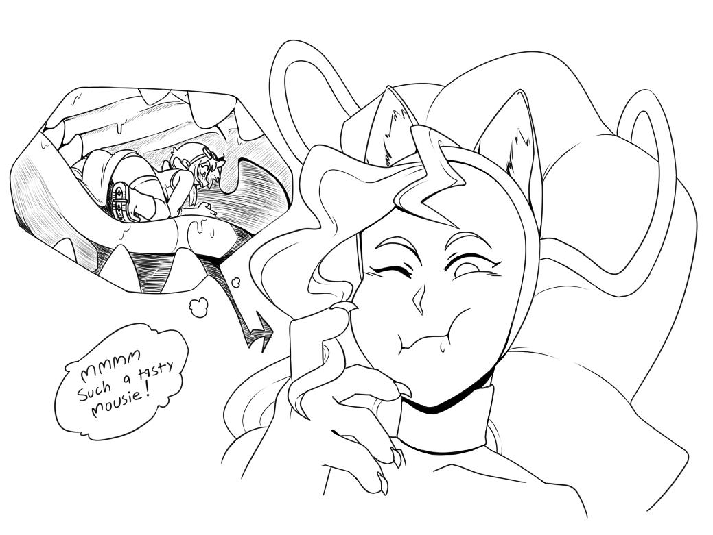 Felicia eats Jessica page 3 full