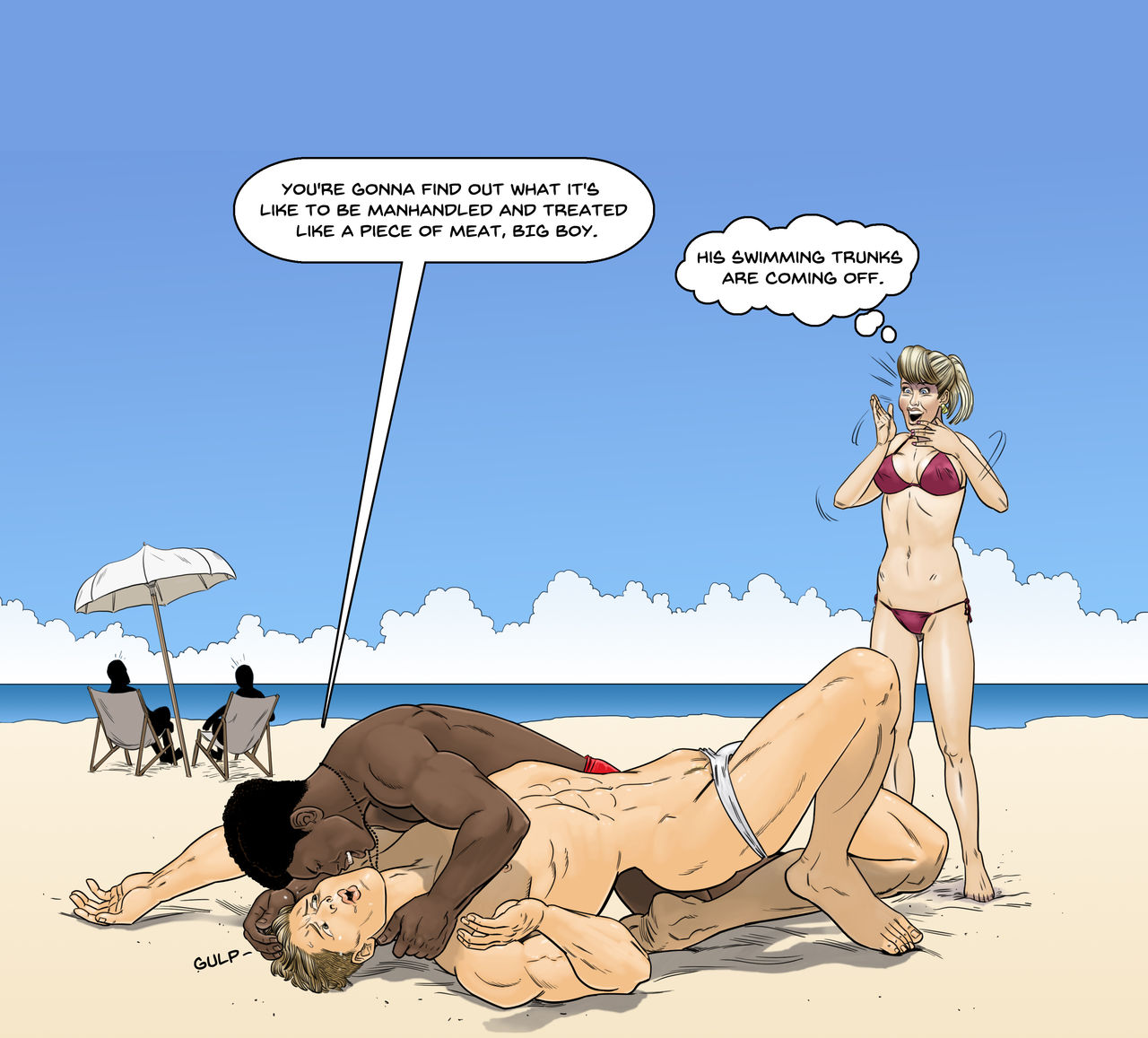 Wrestling, Domination and Comeuppance 2 page 8 full