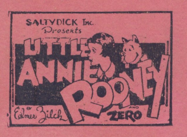Little Annie Rooney and Zero page 1 full