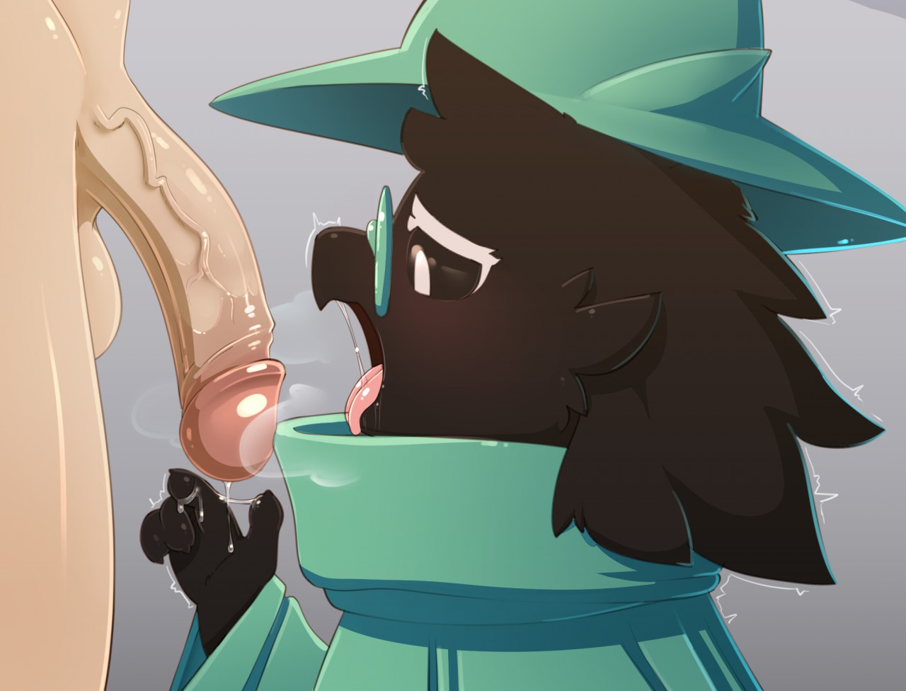 Ralsei and a hooman page 1 full