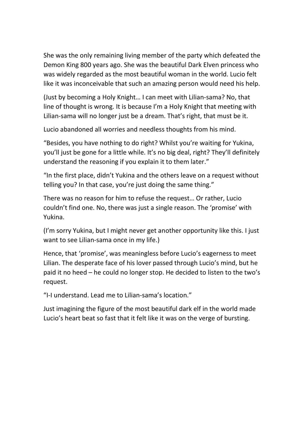The Submission of the Holy Knight~trapped in a slutty body~ page 10 full