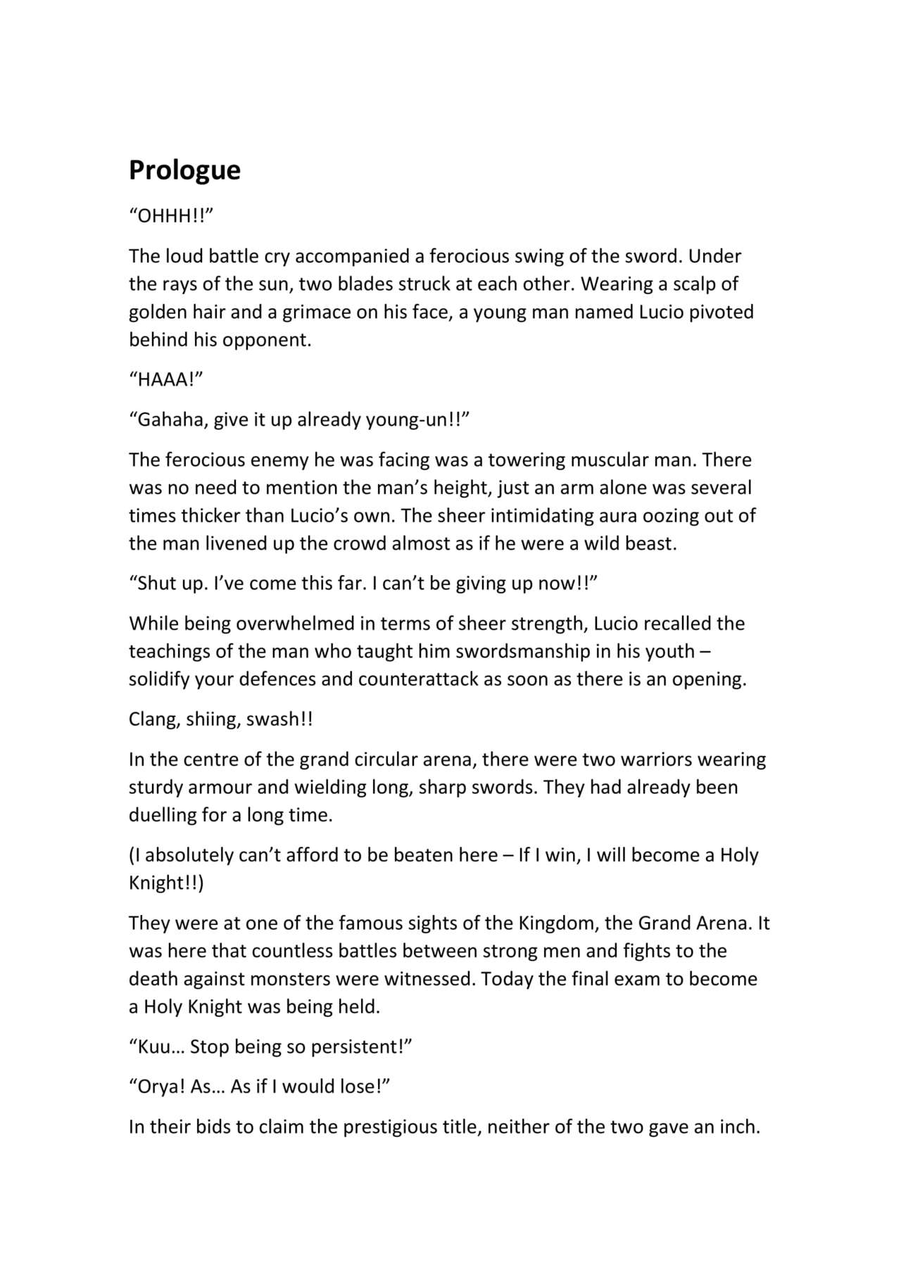 The Submission of the Holy Knight~trapped in a slutty body~ page 3 full