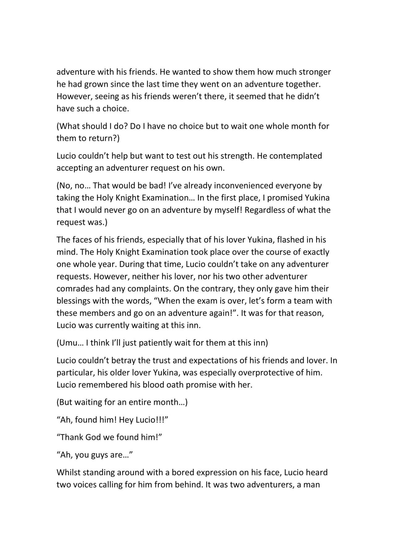 The Submission of the Holy Knight~trapped in a slutty body~ page 6 full