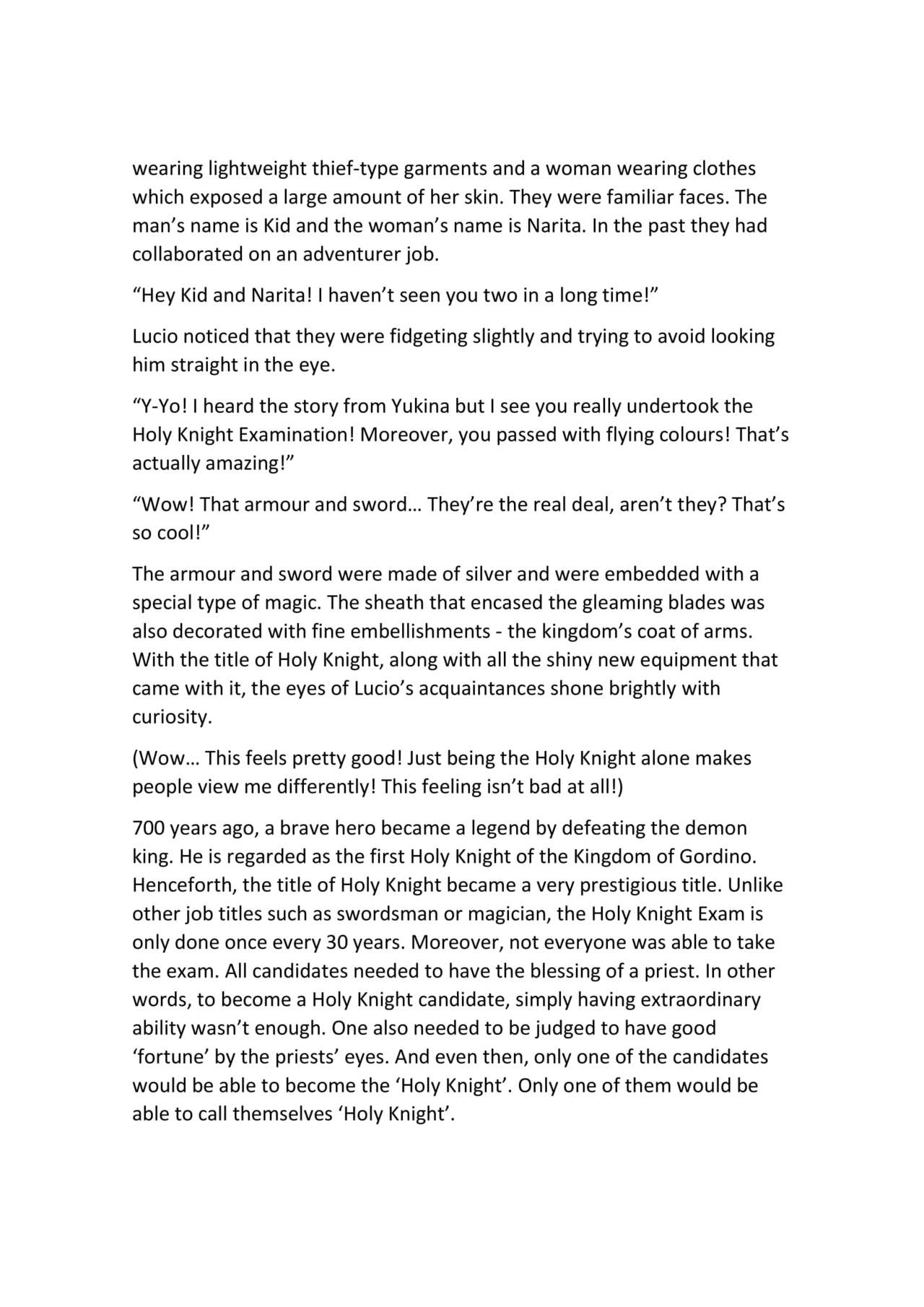 The Submission of the Holy Knight~trapped in a slutty body~ page 7 full