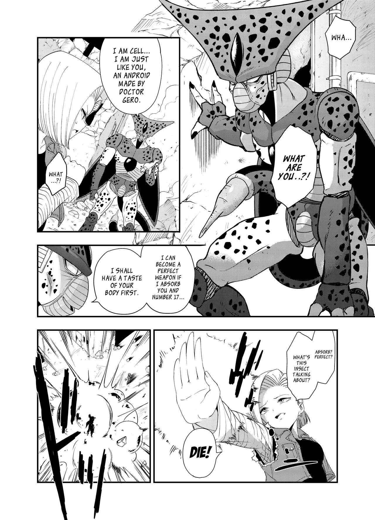 Cell no Esa ~Mirai Hen~ | Cell's Feed: Future Arc page 3 full