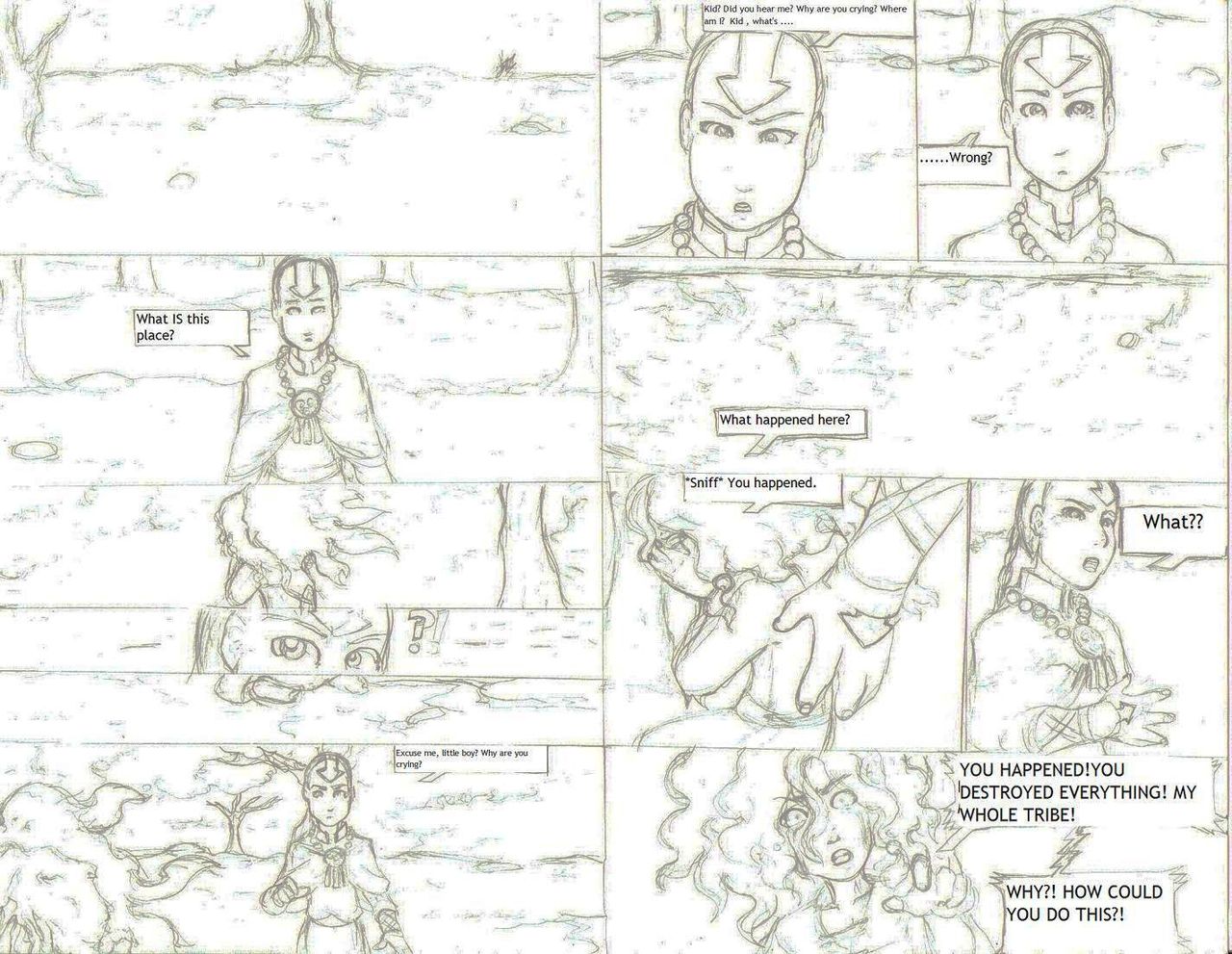 ATLA Book 4: The War of Two Fire Lords page 1 full