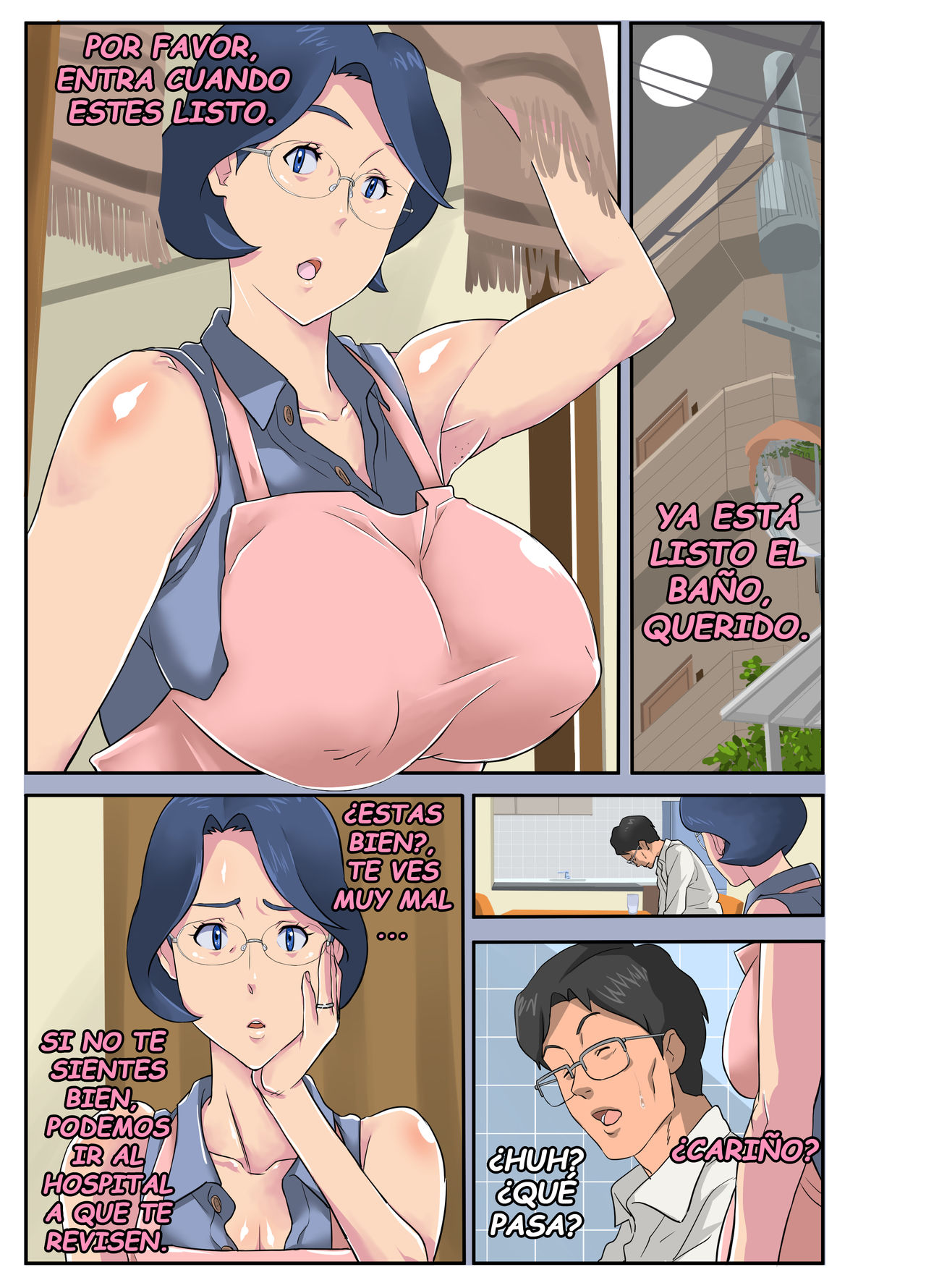 Bakunyuu Tsuma Namatamari Kyouko ~Sekuhara Buchou ni Nerawareta Tsuma~ page 8 full